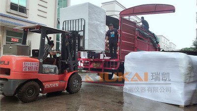 好事连连：步入式恒温恒湿试验室安装完毕